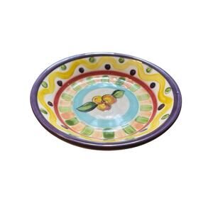 VICKI CARROLL BOWL Plate Razzle Dazzle